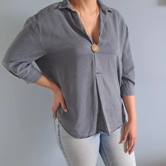 Grey Zara Shirt - Picture 5 of 5